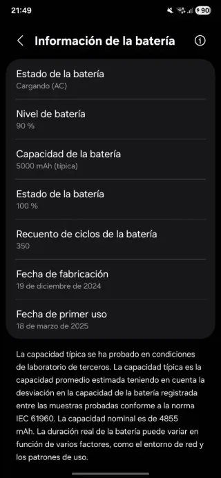 Samsung Galaxy S25 Ultra 512GB Gris titanio