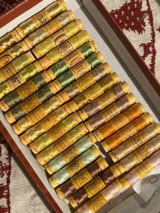 30  rocchetti seta Bozzolo lotto O