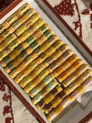 30  rocchetti seta Bozzolo lotto O