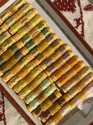 30  rocchetti seta Bozzolo lotto O