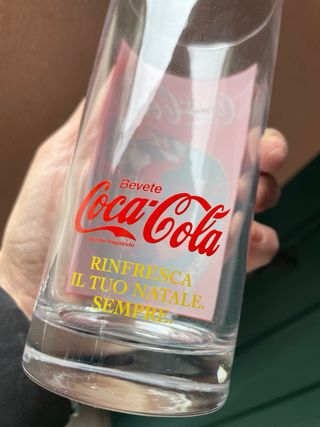 Set 6 Bicchieri Vintage Coca-Cola Natale 1998