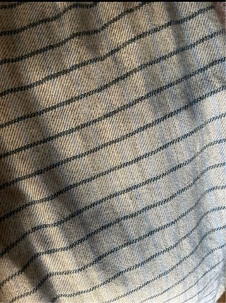 Pantalone Aspesi lana righe beige/grigio