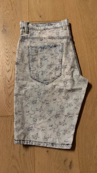 Jeans CLAYTON uomo fantasia floreale tg. 52