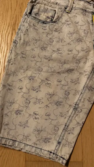 Jeans CLAYTON uomo fantasia floreale tg. 52