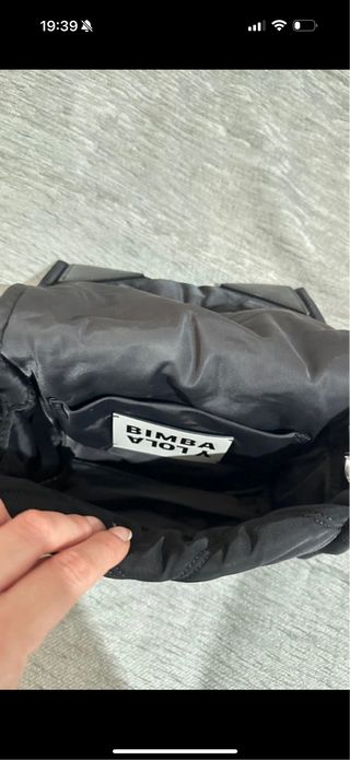 Bolso Bimba y Lola negro acolchado