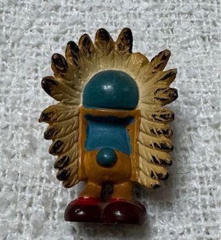 Pitufo Jefe Indio Vintage