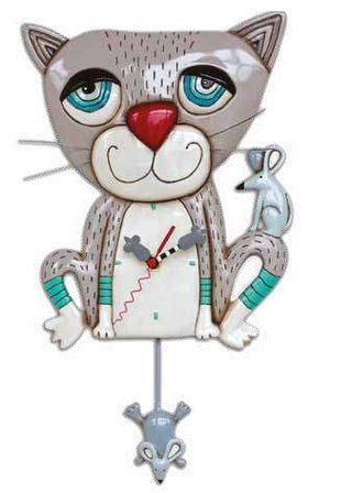 RELOJ GATO RATONERO