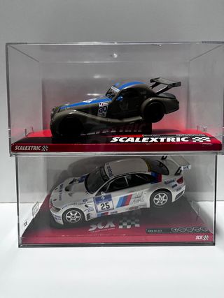Scalextric BMW M3 GT2 + Morgan