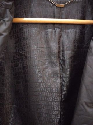 Chaquetón acolchado negro