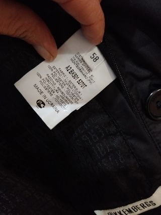 Chaquetón acolchado negro