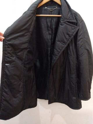 Chaquetón acolchado negro