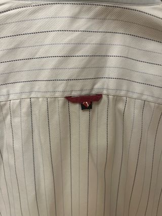 Camisa de rayas 7CAMICIE para hombre, moderna slim