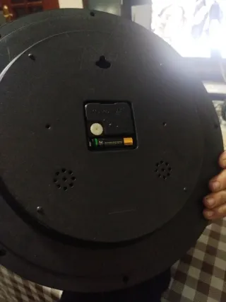 Reloj Banesto Grande Termómetro Higrómetro