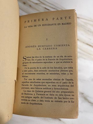 El árbol de la ciencia. Pio Baroja