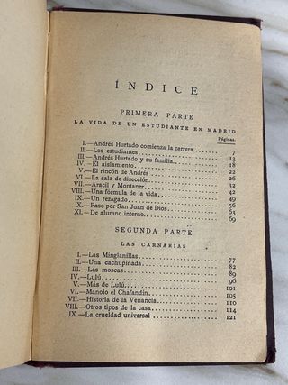 El árbol de la ciencia. Pio Baroja