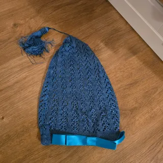 Traje Fallera Niña Azul y Blanco Para 3 Años