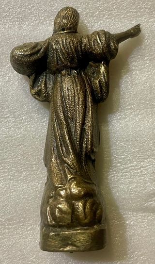 Arte Religioso,San Pancracio Bronce Macizo 1876