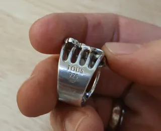 Anillo Tous Plata y Gemas