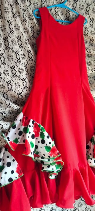 Traje Flamenca Niña 4-5 Años
