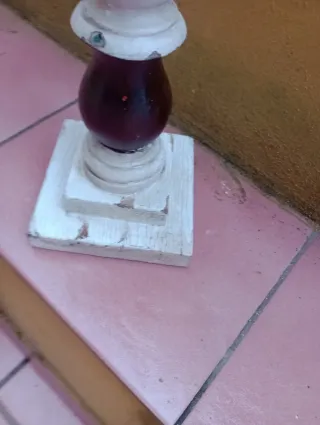 Portacandele in legno