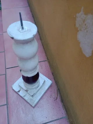 Portacandele in legno