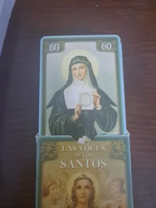 VOCES DE LOS SANTOS LAS (LIBRO + CARTAS) TAROT