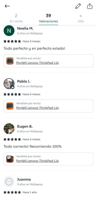 Portátil Lenovo L14 Negro