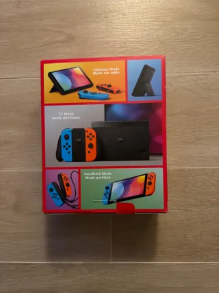 Nintendo Switch OLED + Accesorios + Funda