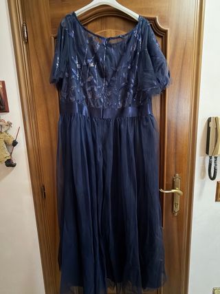 Abito da sera blu Shein