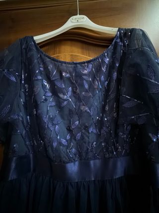 Abito da sera blu Shein