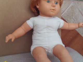 Muñeco Baby Feber con albornoz original