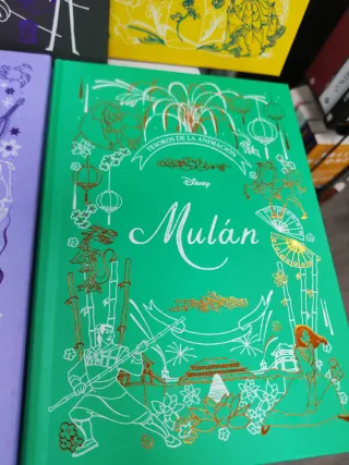 4 libros Disney: Frozen, Mulán, La bella y la ...