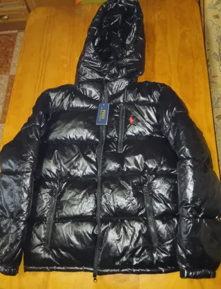 Chaqueta Polo Ralph Lauren Negra con Capucha