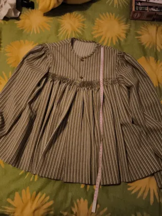 Bluso fallero con pantalón niño de 8 a 9 años