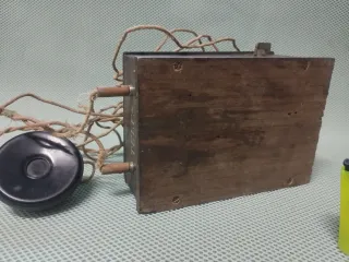 Antigua radio de galena