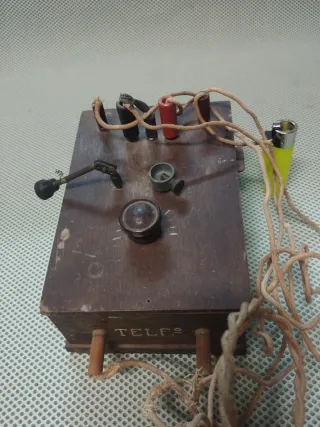 Antigua radio de galena