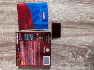 Pokemon Rubi Edicion Rubí GBA Caja e Instrucciones
