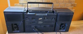 Boombox Radio Stereo Cassette Lanico L818E Vintage