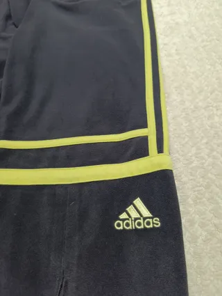 Pantalón Adidas Challenger Mujer Azul/Amarillo