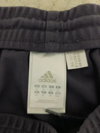 Pantalón Adidas Challenger Mujer Azul/Amarillo