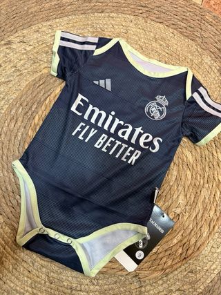 Body Real Madrid Bebé Azul