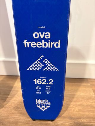 Black Crows Ova Freebird 162 + Fijaciones Dynafit