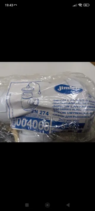 Sifón Desagüe Jimten EN 274