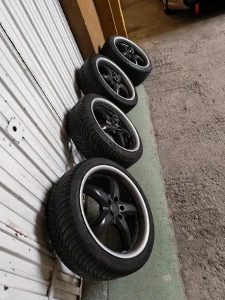 Llantas 5x100 con cubiertas Michelin 18"