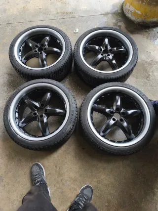 Llantas 5x100 con cubiertas Michelin 18"