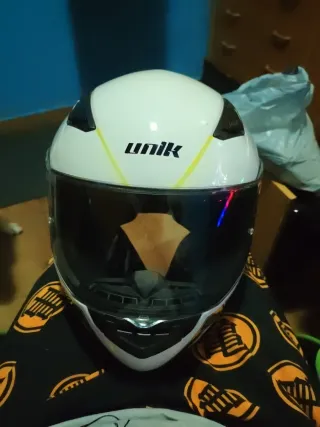 Casco de moto Unik Talla L Blanco