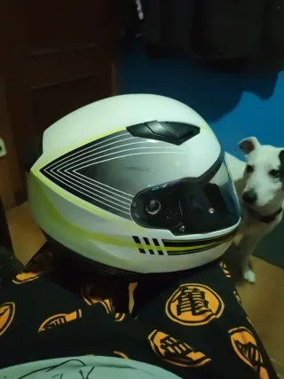 Casco de moto Unik Talla L Blanco