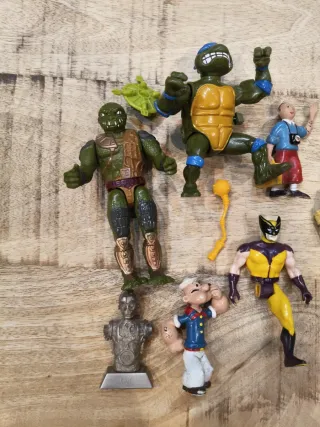 Lote Figuras Muñecos Años 80