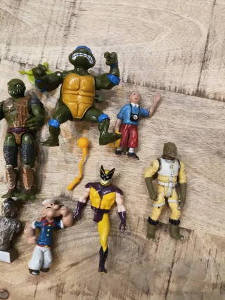 Lote Figuras Muñecos Años 80