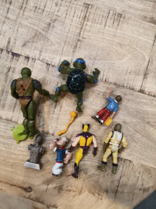 Lote Figuras Muñecos Años 80